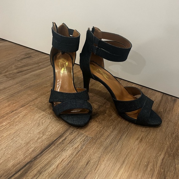 A2 By Aerosoles Shoes - A2 by Aerosoles/ Blue denim heels